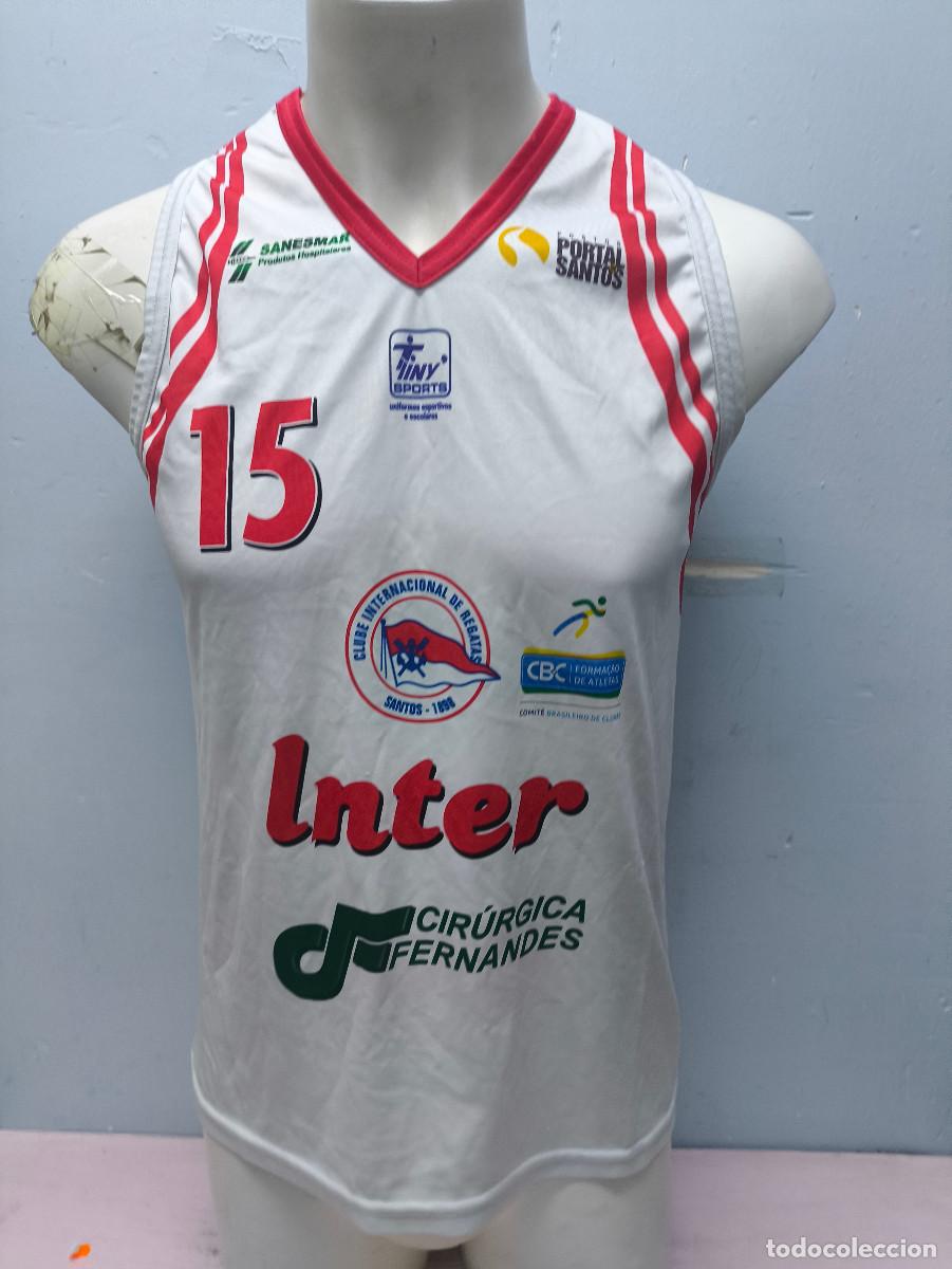 Coleccionismo deportivo: Clube Internacional de Regatas Brasil camiseta shirt basket basketball 53x71cts S