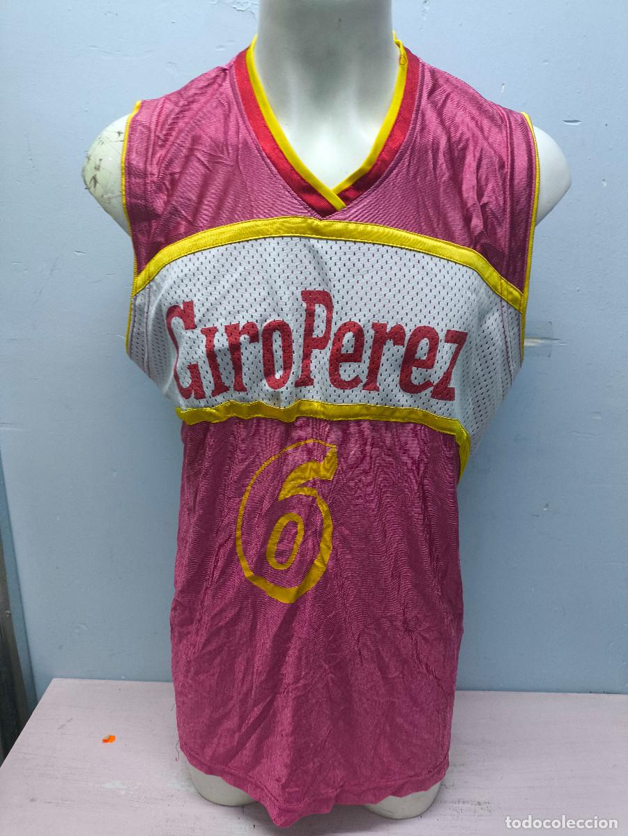Coleccionismo deportivo: CIRO PEREZ republica Dominicana match worn basketball basket basquet shirt camiseta xl 58x85 L