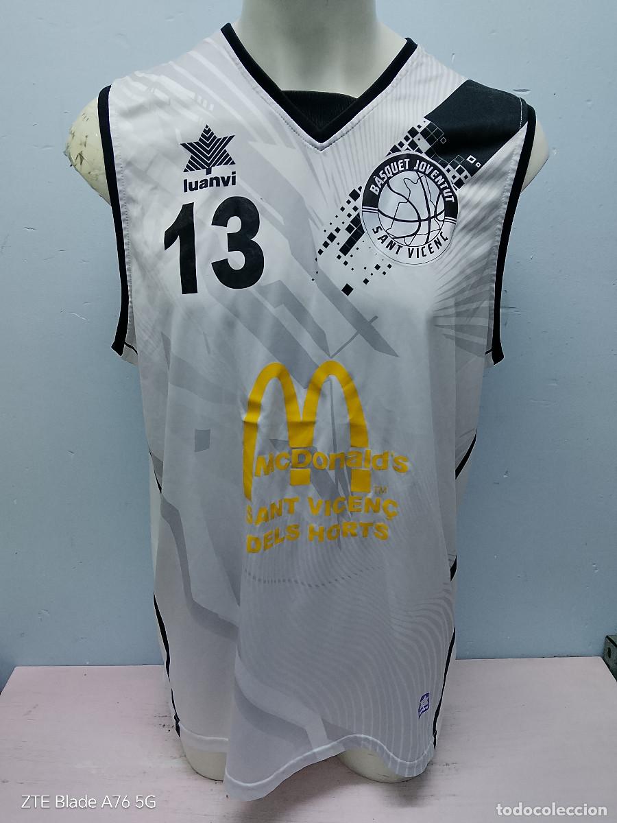 Coleccionismo deportivo: B&agrave;squet Joventut Sant Vicen&ccedil; dels Horts Catalunya camiseta basket catalunya xl 62cts