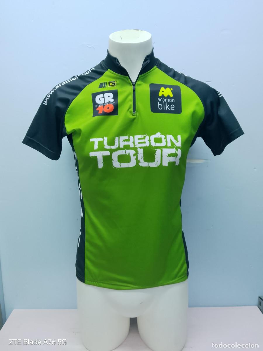 Coleccionismo deportivo: Turbon Tour ciclismo de Monta&ntilde;a cycling maillot ciclista Mountain BTT bike L 54cts