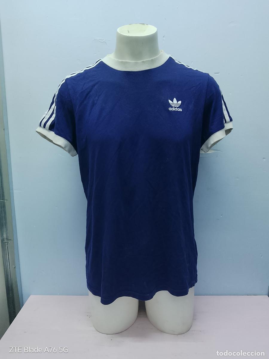 Coleccionismo deportivo: Camiseta deportiva Oldskol Style adidas shirt retro vintage M-L 56cts