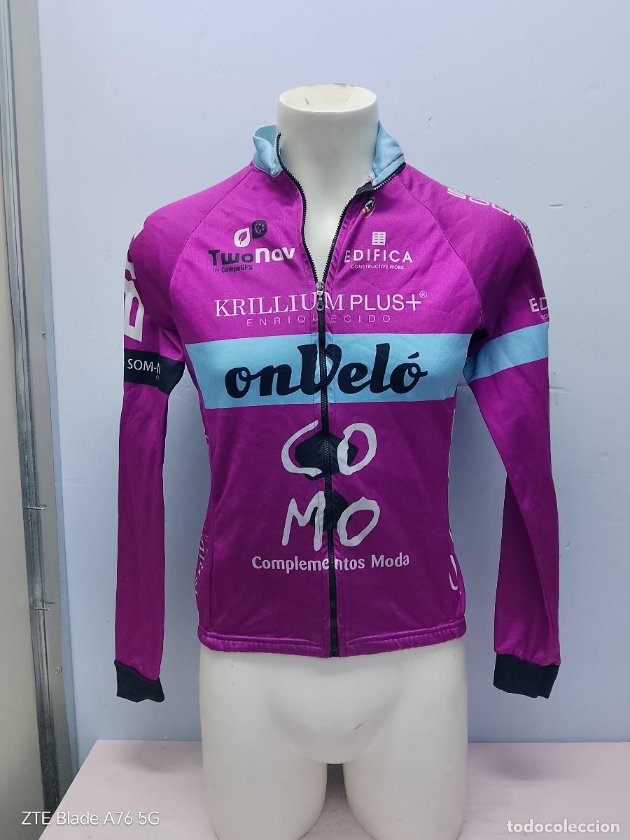 Coleccionismo deportivo: onVelo CO MO maillot ciclismo invierno cortavientos M 50cts