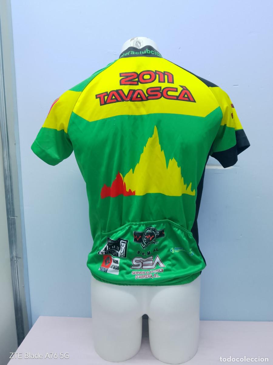 Coleccionismo deportivo: Tavascan valle de Card&oacute;s Alto Pirineo Mountain ciclismo ciclista maillot monta&ntilde;a BTT L 53cts