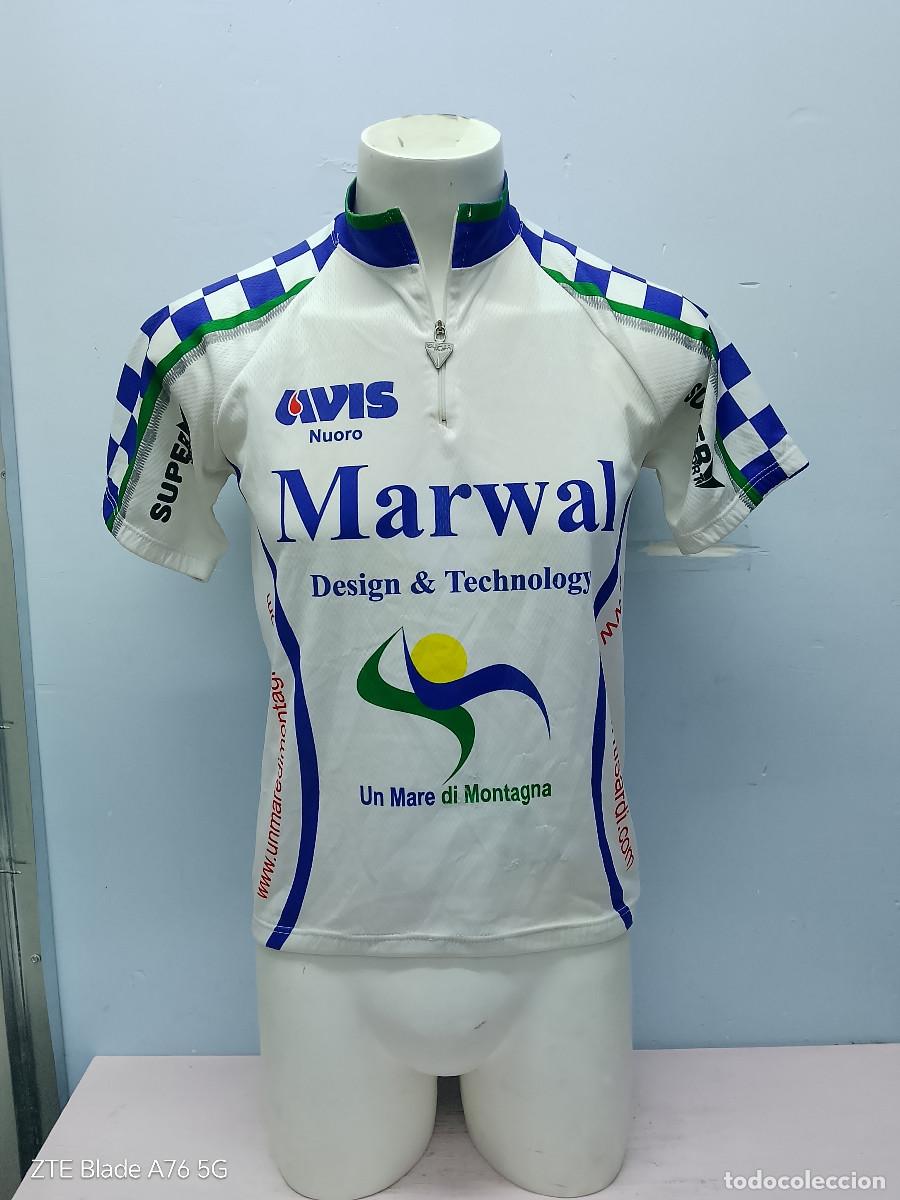 Coleccionismo deportivo: Marwal Design & Technology cycling jersey ciclismo ciclista maillot L 52cts