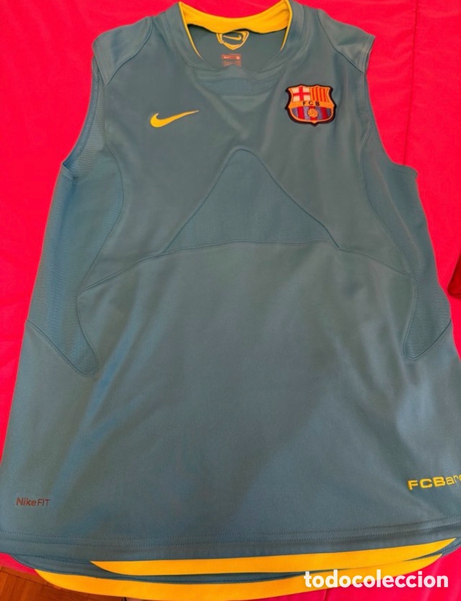 Coleccionismo deportivo: Camiseta de entrenamiento de FCBarcelona