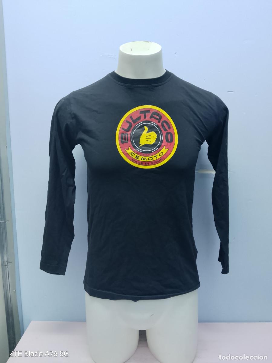 Coleccionismo deportivo: Bultaco racing team camiseta motor vintage escuderia xs 49cts shirt