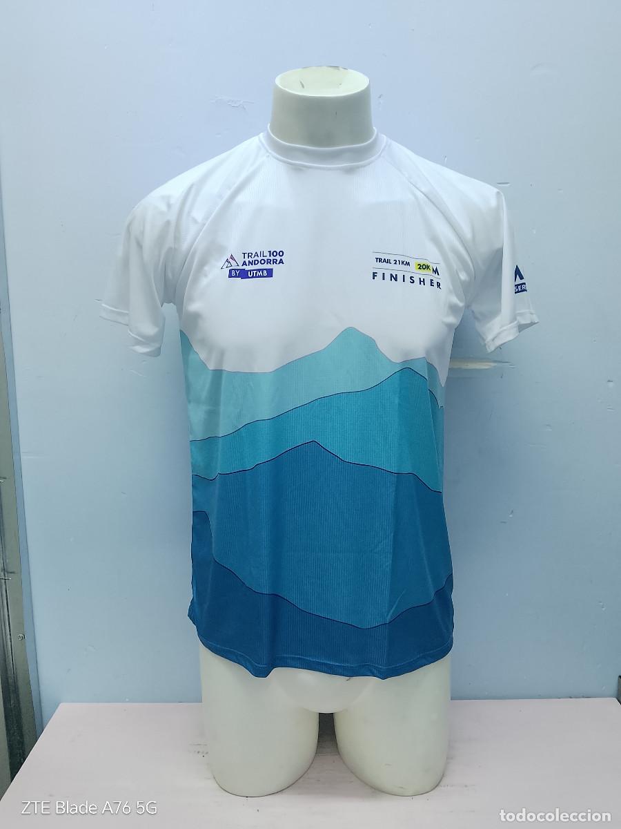 Coleccionismo deportivo: Trail100 Andorra by UTMB Finisher High Quality atletismo camiseta shirt athletics M 55cts