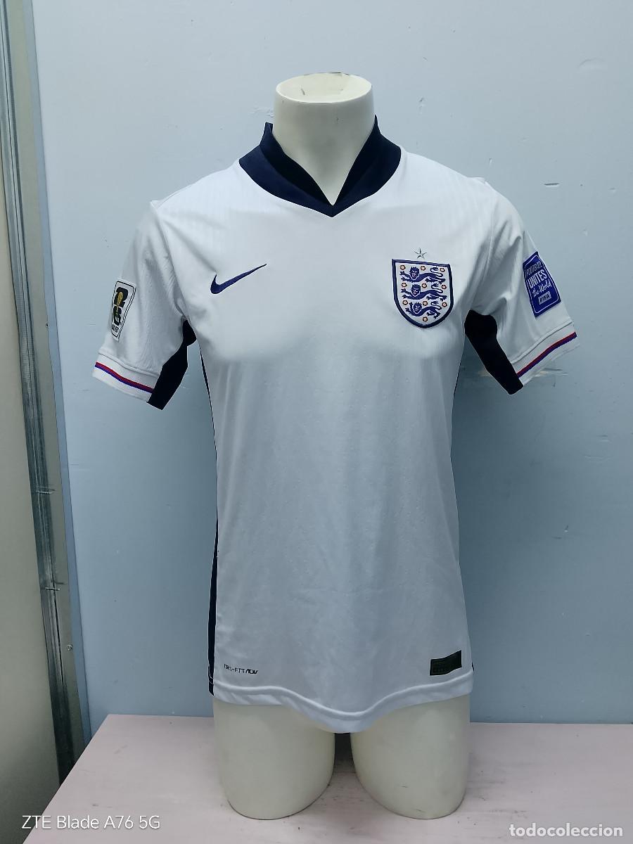 Coleccionismo deportivo: Inglaterra Seleccion camiseta futbol football shirt M 52cts