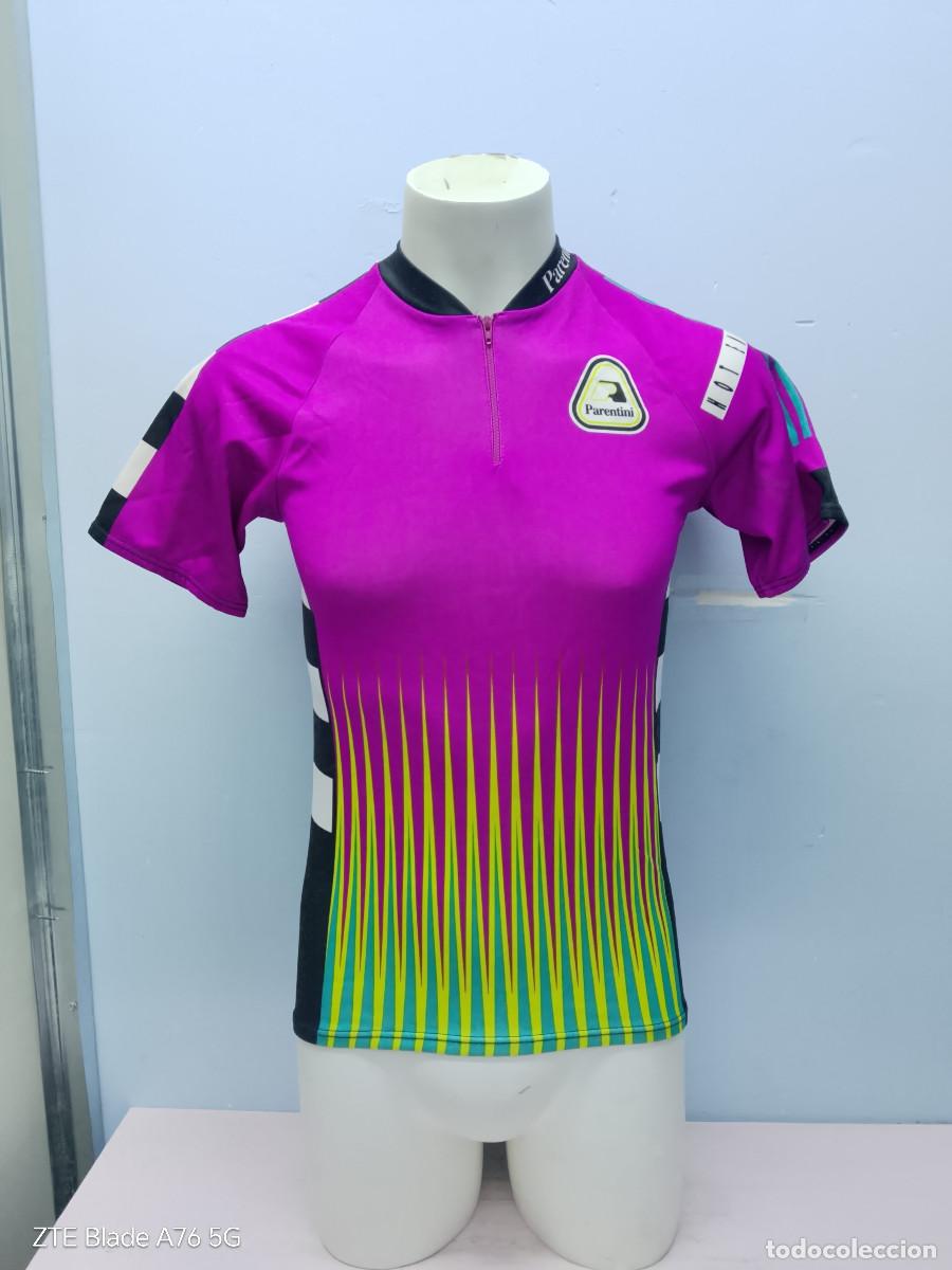 Collectionnisme sportif: 90s Parentini ciclismo ciclista cycling jersey maillot S 48cts