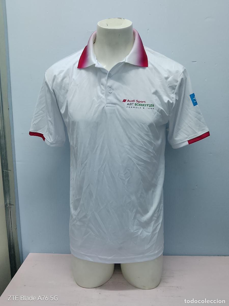 Coleccionismo deportivo: Audi Sport ABT Schaeffler Formula E Team polo shirt camiseta racing F1 L 58cts