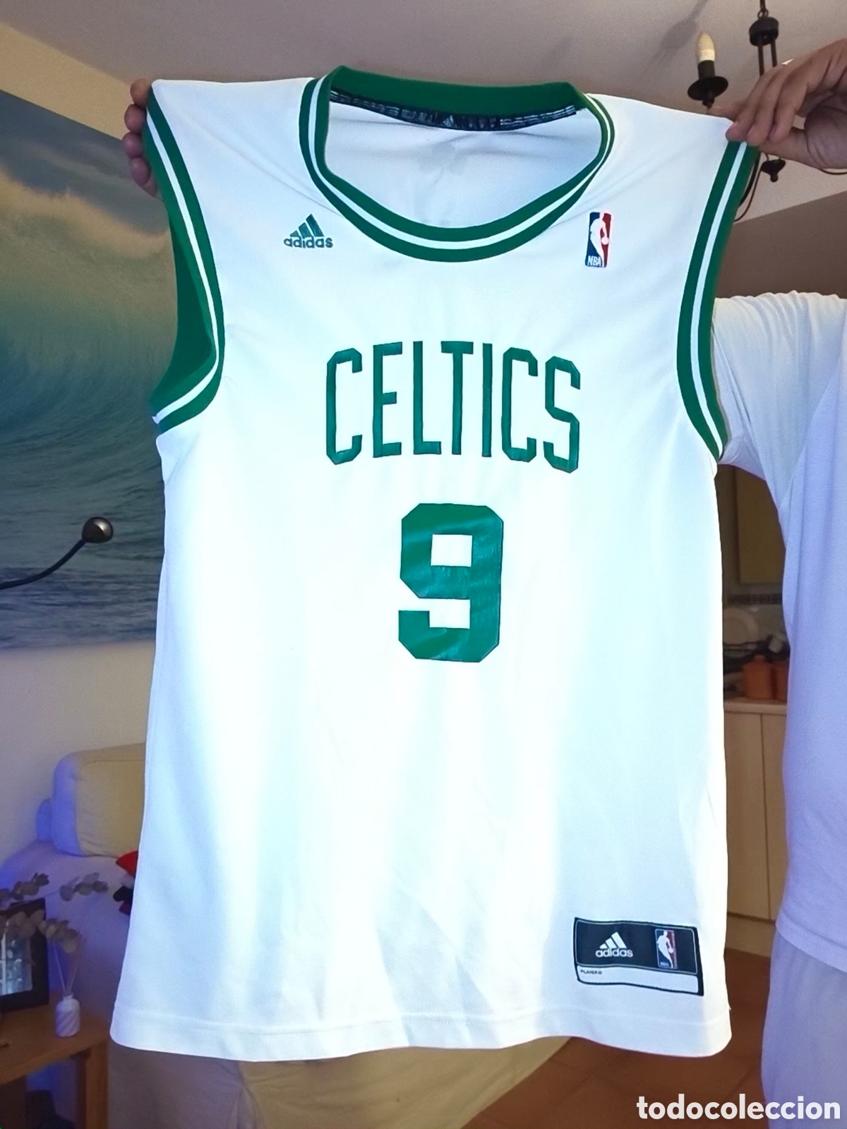 Collezionismo sportivo: Camiseta Boston Celtics #9 Adidas NBA