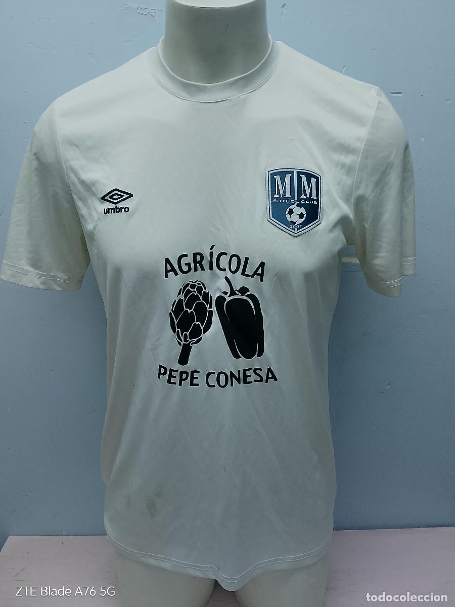 Coleccionismo deportivo: Racing Cartagena Mar Menor FC Camiseta futbol match worn football shirt L