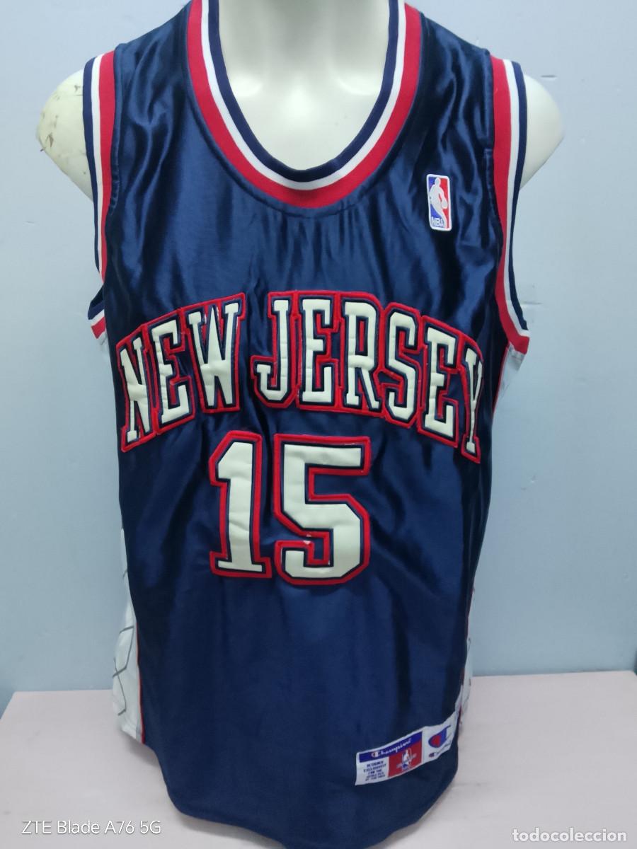 Coleccionismo deportivo: New Jersey Nets 2006-07 Vince Carter NBA basket basquet camiseta shirt XL 60x86ct