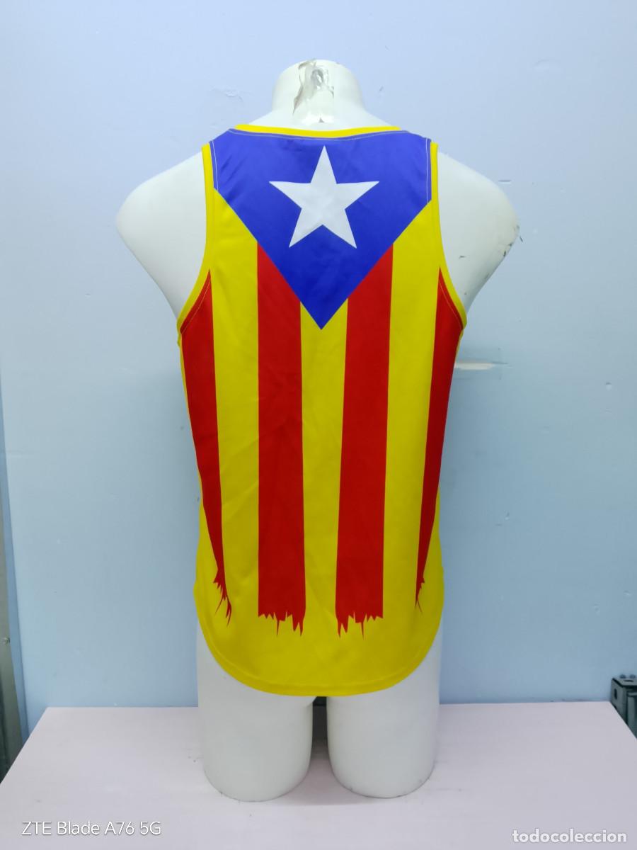 Coleccionismo deportivo: Catalunya seleccion samarreta camiseta shirt politic S 51cts independencia