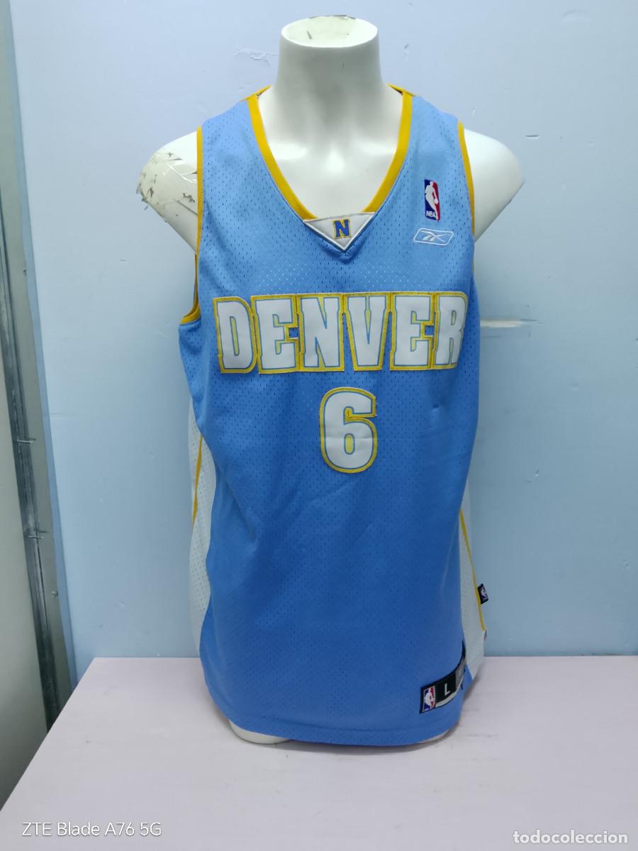 Coleccionismo deportivo: Denver Nuggets Martin basketball basket NBA camiseta shirt L 62cts
