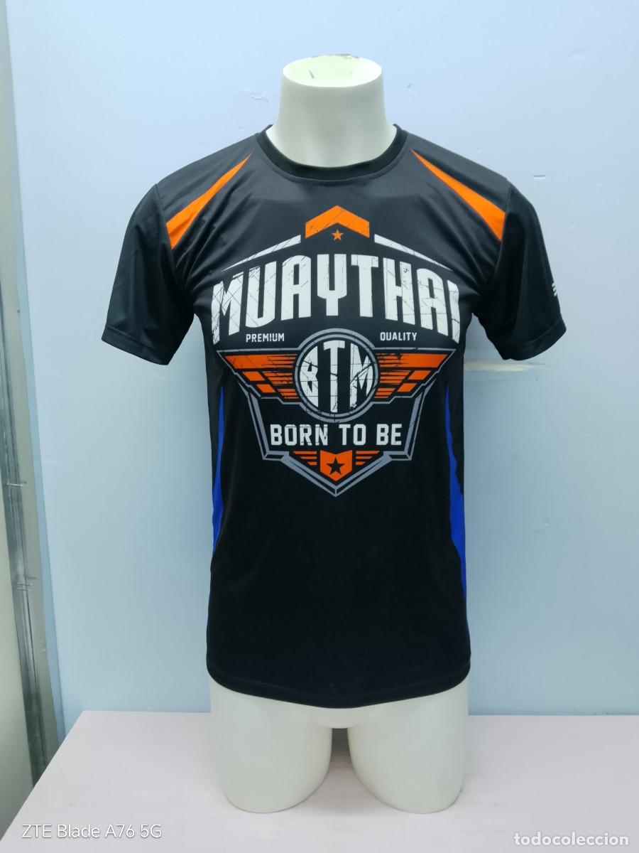 Sammelleidenschaft Sport: Born to Be Muay Thai MMA martial arts camiseta shirt artes marciales boxeo M 48cts