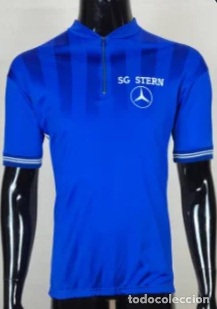 Coleccionismo deportivo: Maillot Ciclismo Vintage Team Mercedes Benz 1985