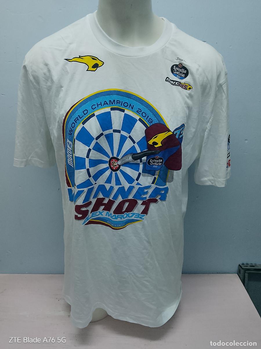 Coleccionismo deportivo: MarcVDS Estrella Galicia Team Motorsport motogp camiseta shirt polo XXL 62cts