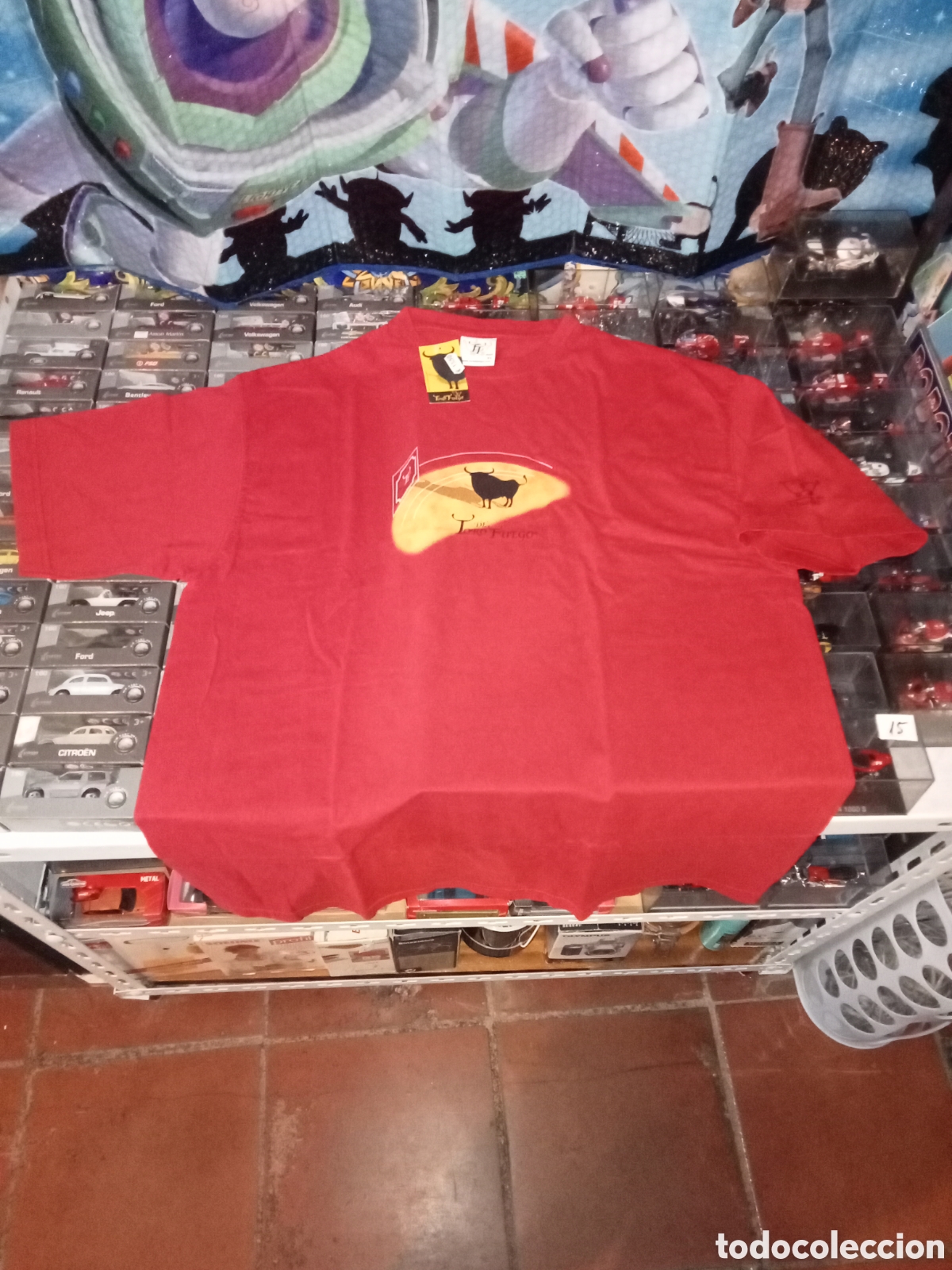 Coleccionismo deportivo: Camiseta Toro de Fuego XL