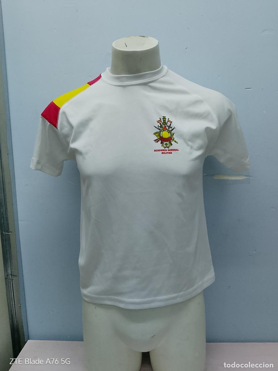 Coleccionismo deportivo: Academia General Militar del Ej&eacute;rcito de Tierra espa&ntilde;ol camiseta espa&ntilde;a La Legion S 53cts