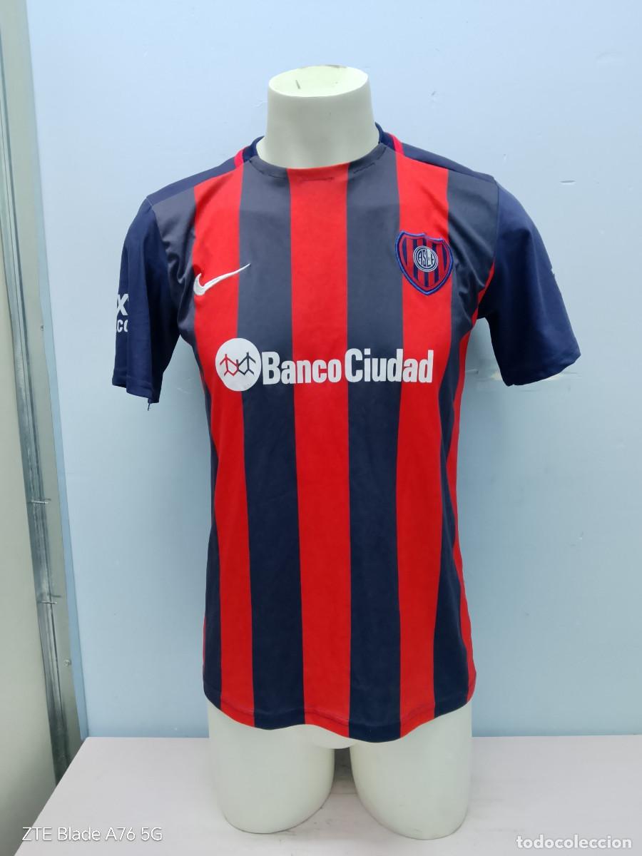 Coleccionismo deportivo: San Lorenzo de Almagro Argentina camiseta futbol football shirt M 54cts