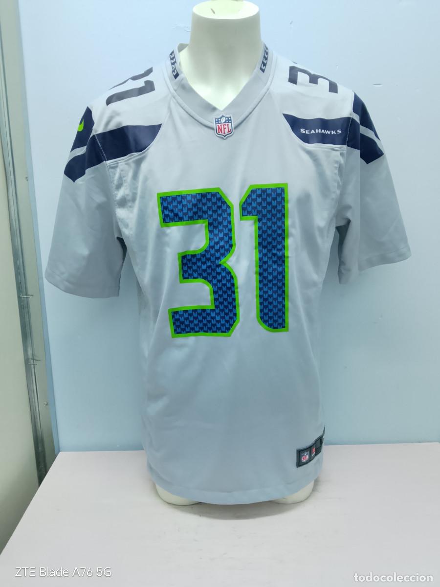 Coleccionismo deportivo: Seattle Seahawks NFL camiseta futbol americano football jersey shirt USA L 62cts