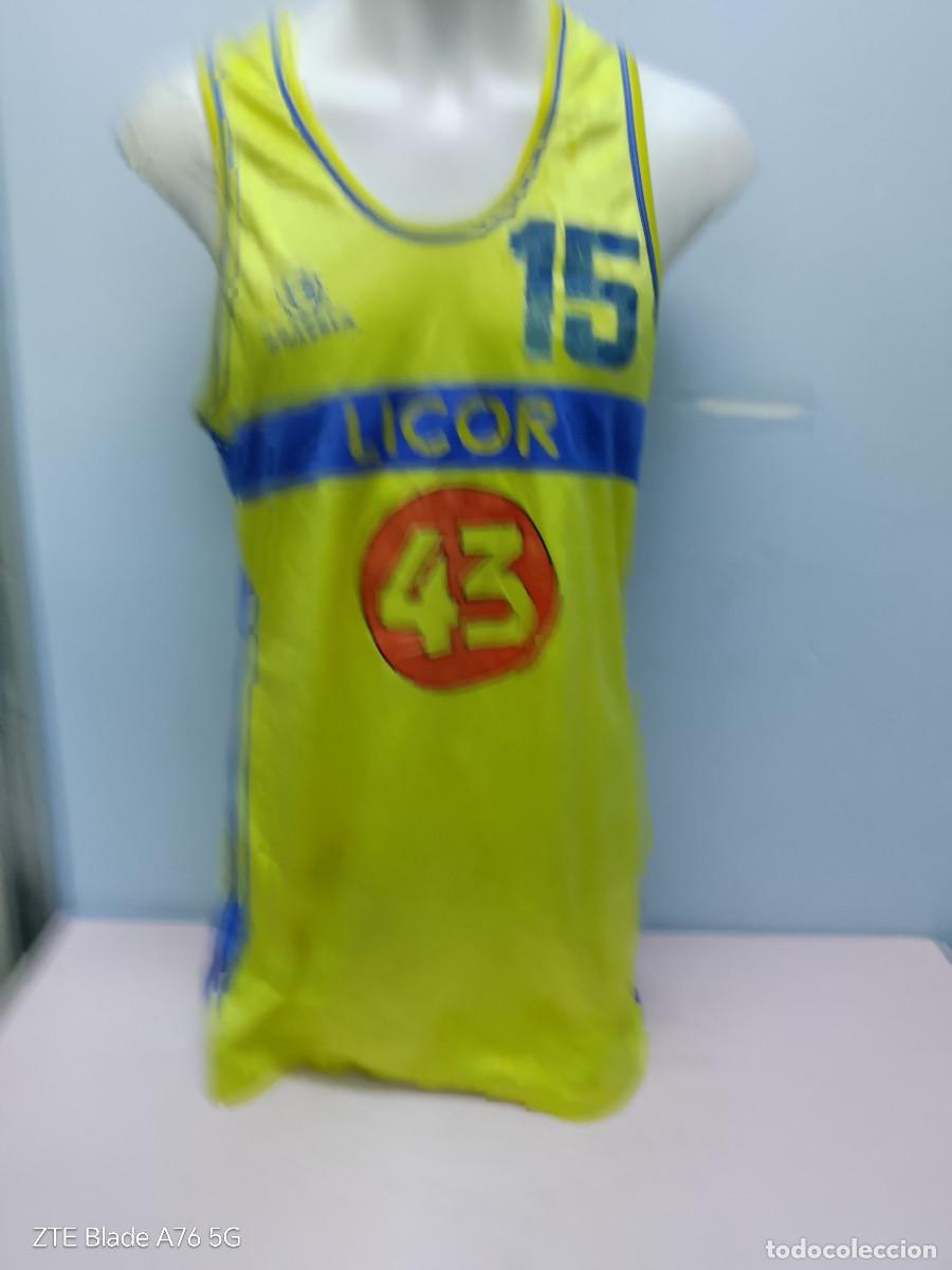 Coleccionismo deportivo: Mike Phillips Licor 43 USA player match worn 1983 basketball basket shirt camiseta Museum