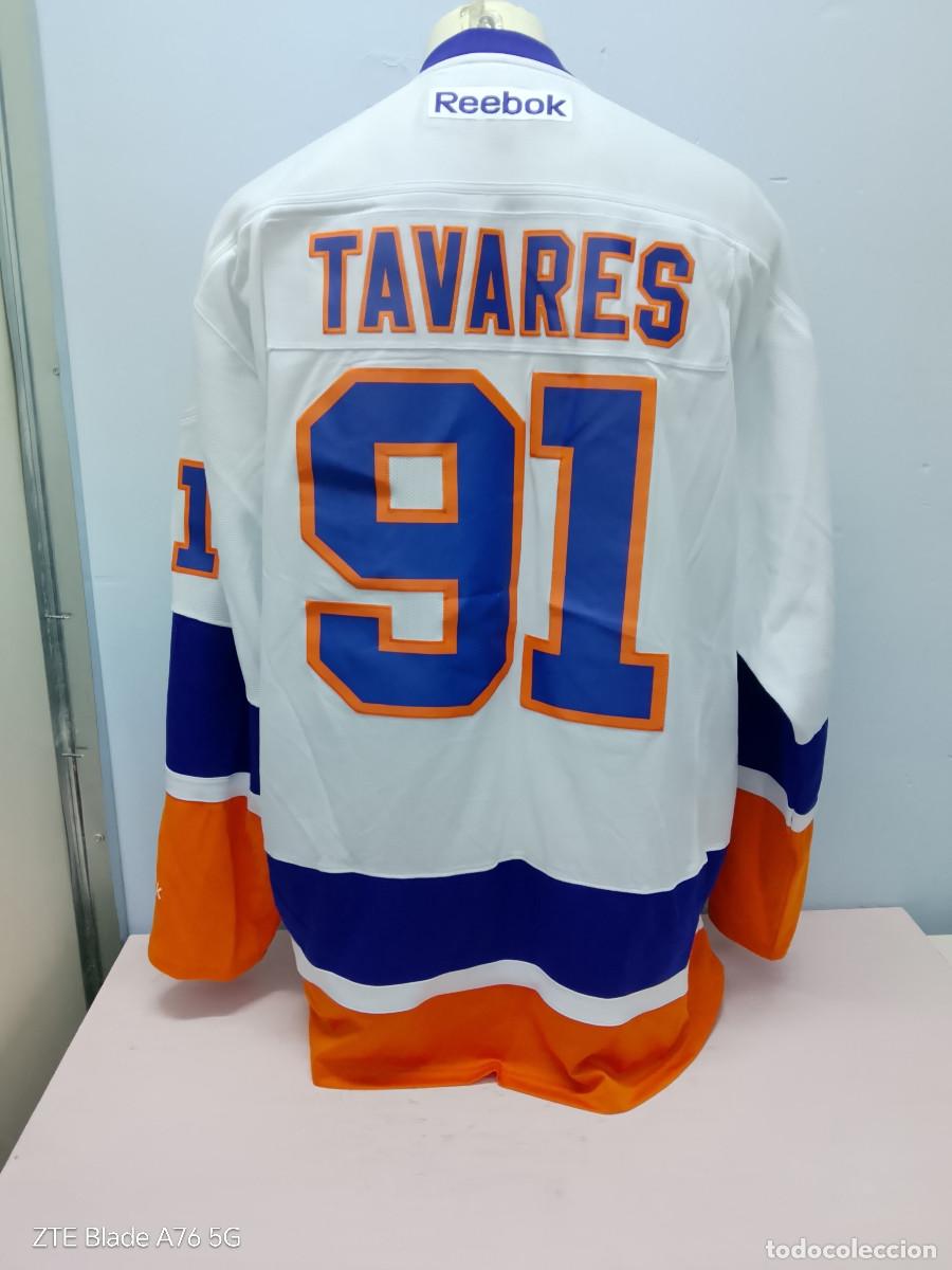 Coleccionismo deportivo: New York Islanders de John Tavares Ice Hockey Hielo camiseta jersey xxl 78cts