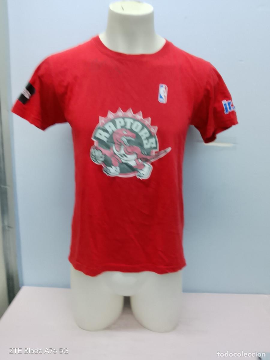 Coleccionismo deportivo: Toronto raptors SIGNED NBA camiseta shirt jersey vintage basketball basquet S 52cts