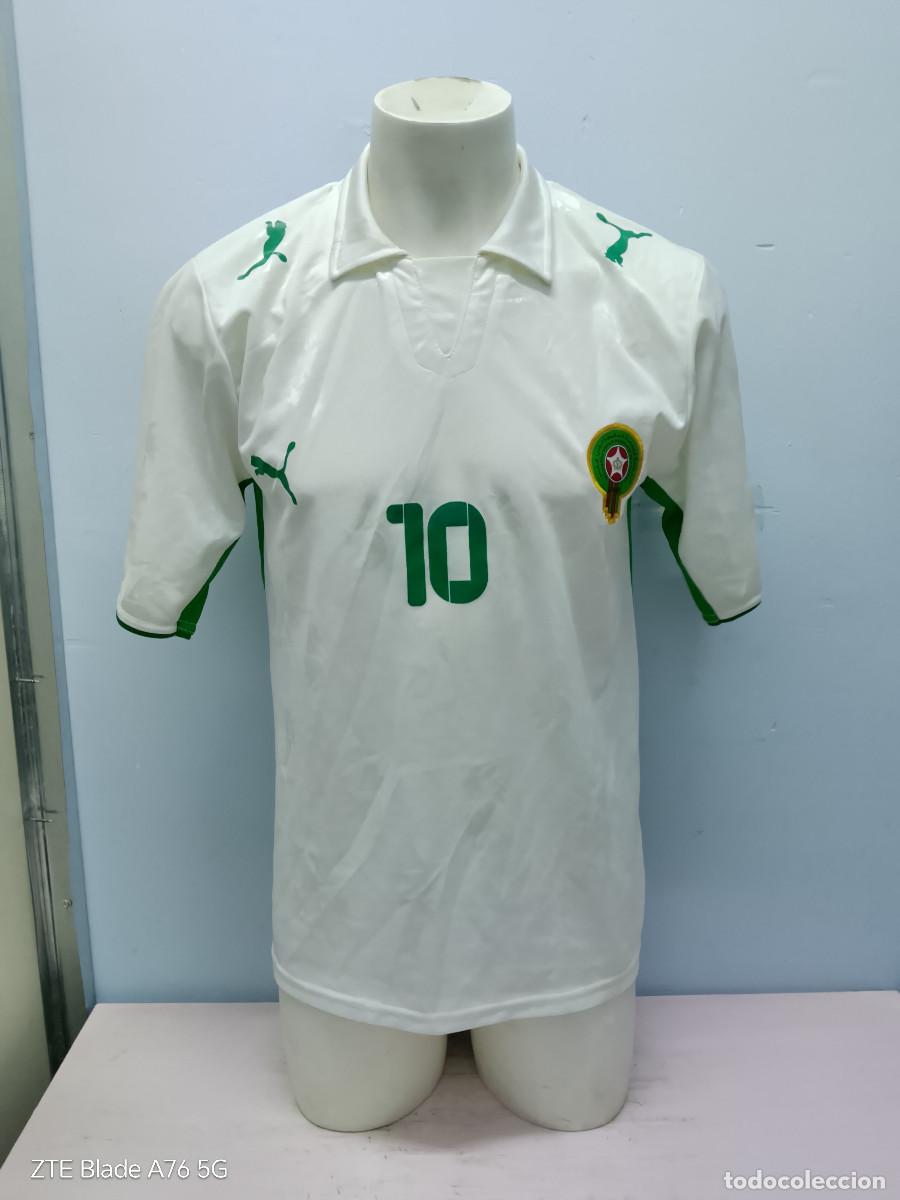 Coleccionismo deportivo: Maroc Morocco National football shirt camiseta futbol marruecos M-L 54cts