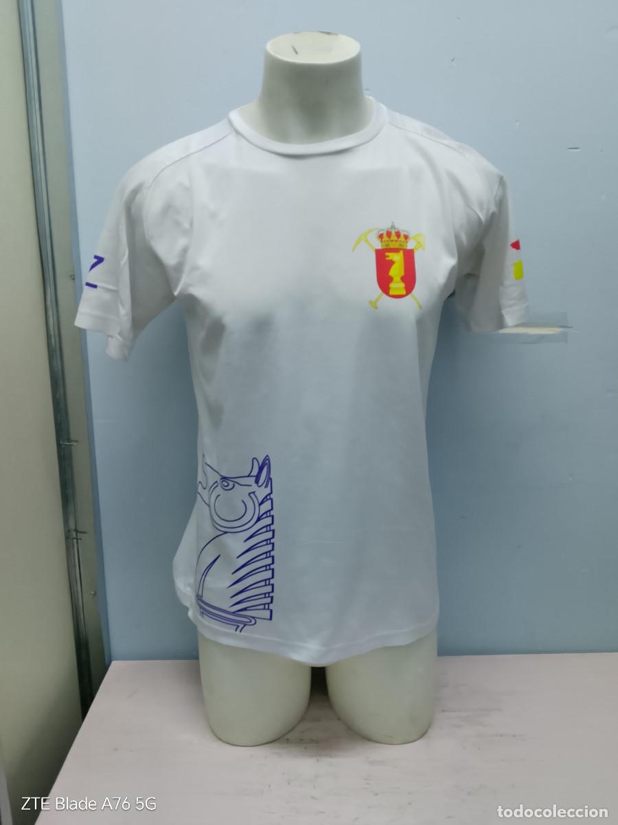 Coleccionismo deportivo: Academia General Militar del Ej&eacute;rcito de Tierra espa&ntilde;ol camiseta espa&ntilde;a La Legion L 56cts