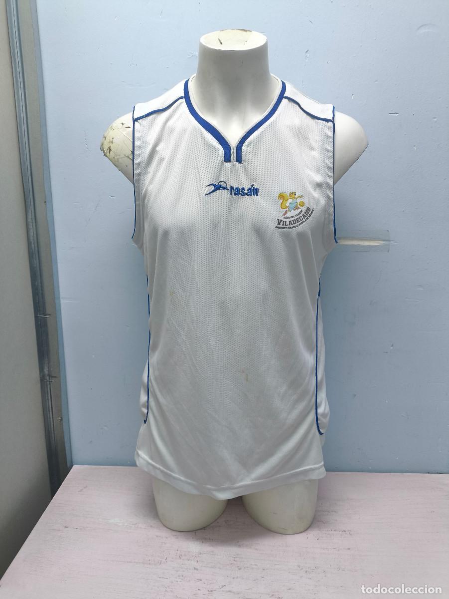 Coleccionismo deportivo: basquet femenino viladecans catalunya camiseta L 57cts