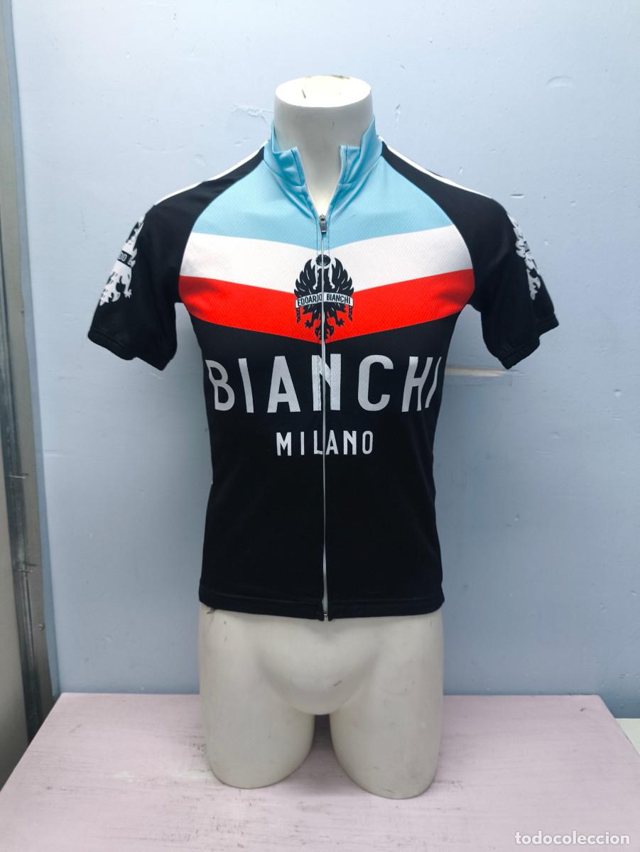 Coleccionismo deportivo: Bianchi Milano maillot ciclismo ciclista M 52cts cycling jersey