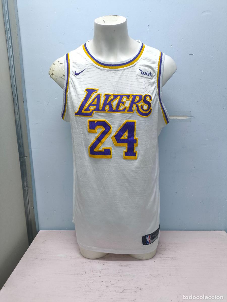 Coleccionismo deportivo: Kobe Bryant Lakers basketball basket camiseta shirt basquet L 59x85cts