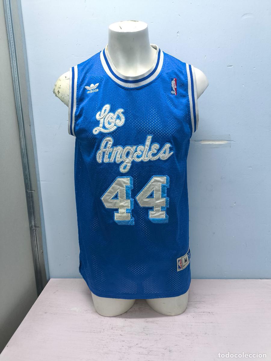 Coleccionismo deportivo: Jerry West Los Angeles Lakers NBA camiseta shirt basketball basket basquet M 54x82cts