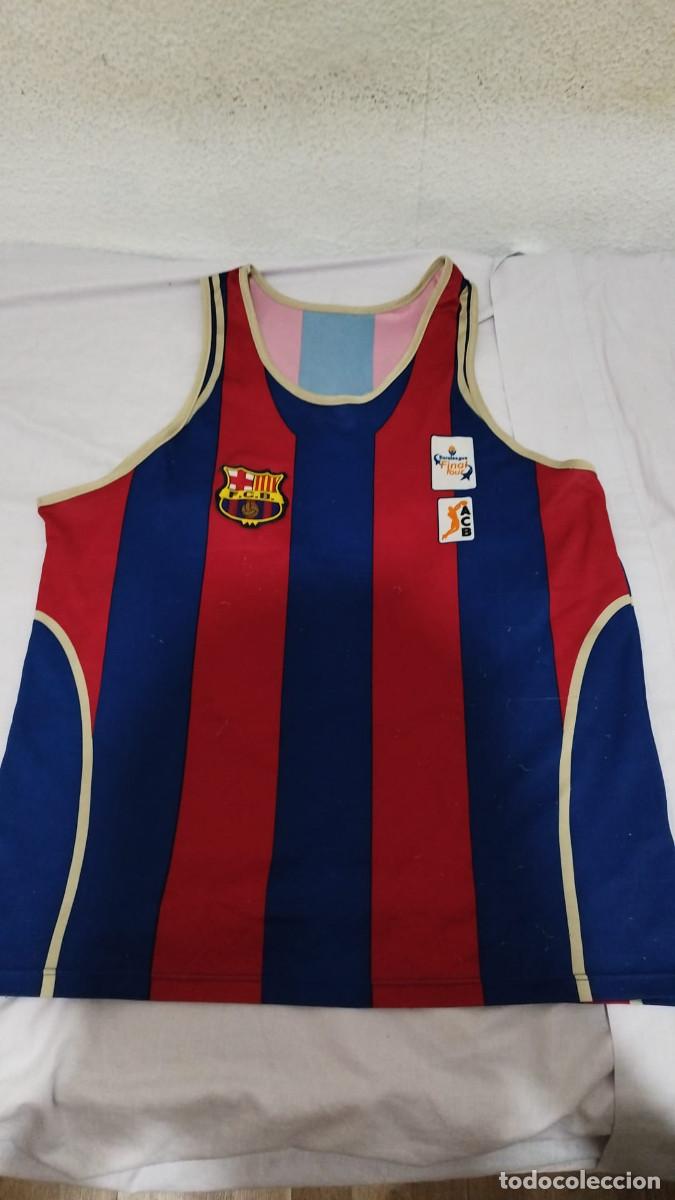 Coleccionismo deportivo: Camiseta FC Barcelona Baloncesto 1&ordf; Euroleague