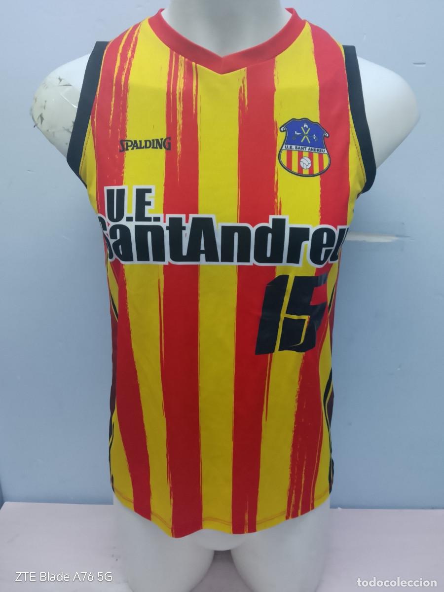 Coleccionismo deportivo: UE Sant Andreu basket camiseta basquet barcelona S 50cts catalunya