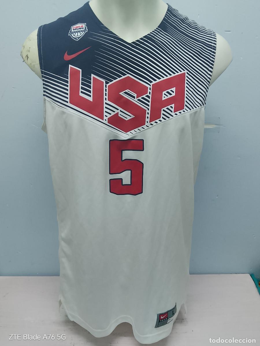 Coleccionismo deportivo: USA basketball basket camiseta shirt national team basketball L 58x84cts