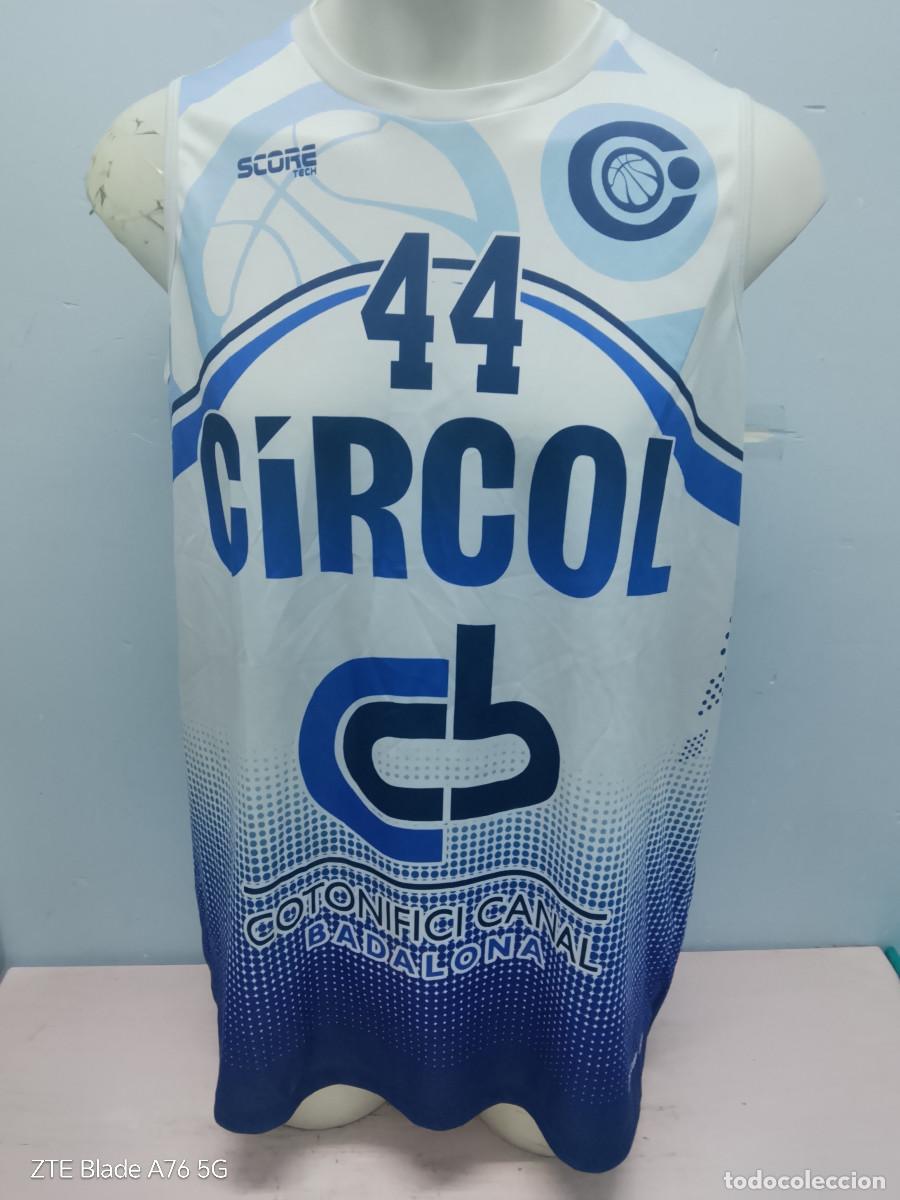 Coleccionismo deportivo: C&iacute;rculo Cat&oacute;lico de Badalona Circol Catolic basquet camiseta basketball shirt basket 3xl 64cts