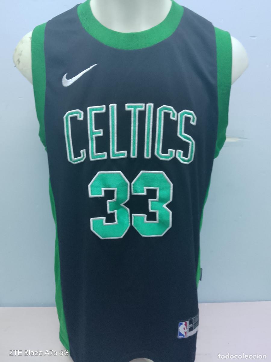 Coleccionismo deportivo: Boston celtics Larry Bird NBA basketball basquet shirt camiseta basquet XXL 59x85cts