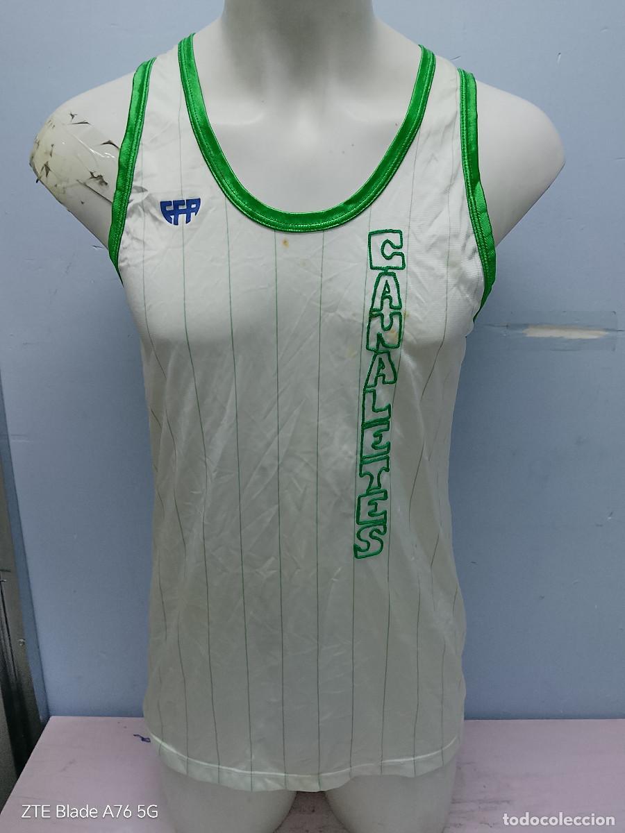 Coleccionismo deportivo: 1980 Canaletes Barcelona basquetbol camiseta shirt basket vintage M