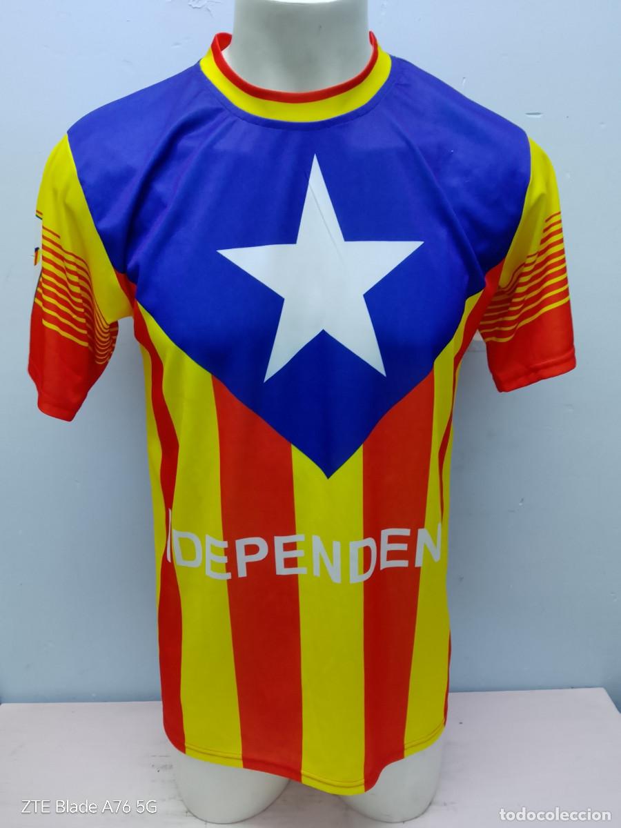 Coleccionismo deportivo: Independencia catalunya camiseta politic shirt senyera xxl 58cts fans