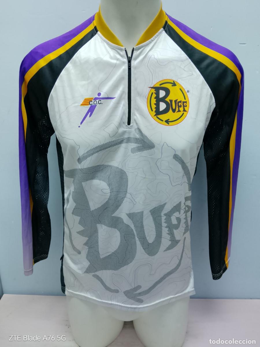 Coleccionismo deportivo: Club Orientaci&oacute; Catalunya Buff Atletismo maillot fondo monta&ntilde;a L 57cts