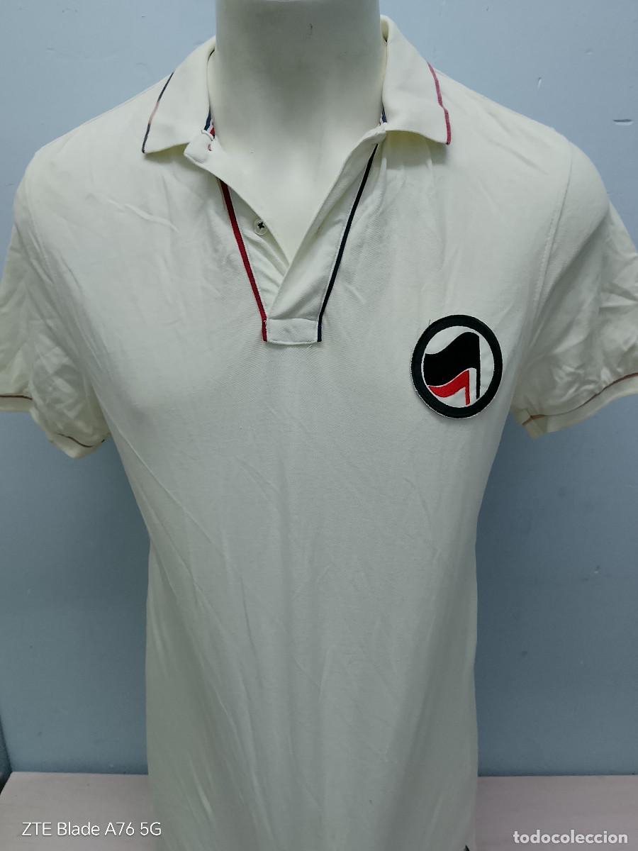 Coleccionismo deportivo: Izquierda Anarkia politica polo jersey shirt Euskadi antifa m 50cts