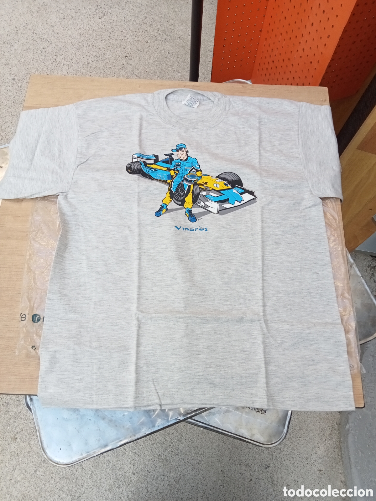 Coleccionismo deportivo: Camiseta coche F1 Fernando Alonso