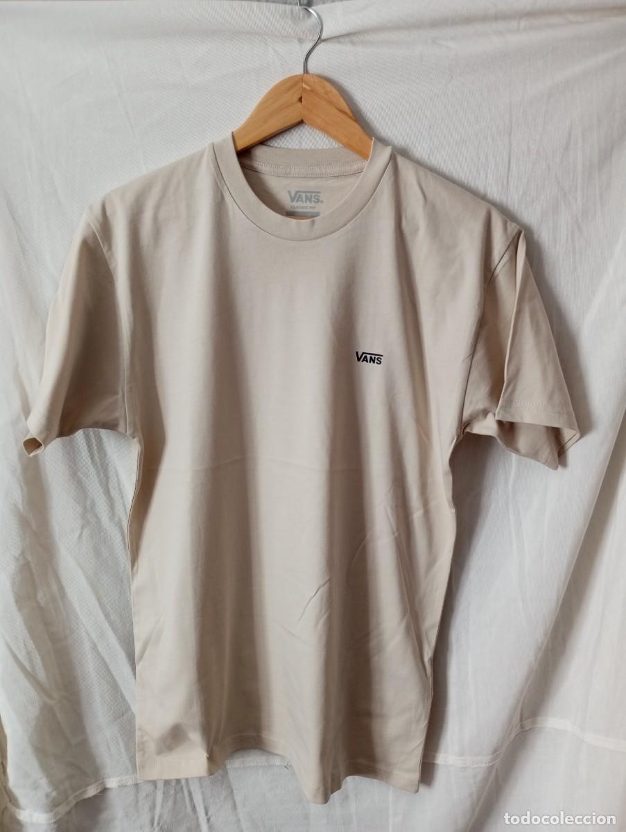 Coleccionismo deportivo: CAMISETA DEPORTIVA VANS TALLA M COLOR AVENA NUEVA A ESTRENAR