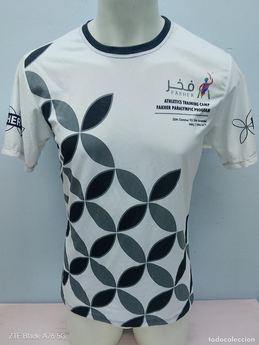Coleccionismo deportivo: Programa Paral&iacute;mpico Fakher Olimpic Games Paralympic shirt camiseta M 53cts