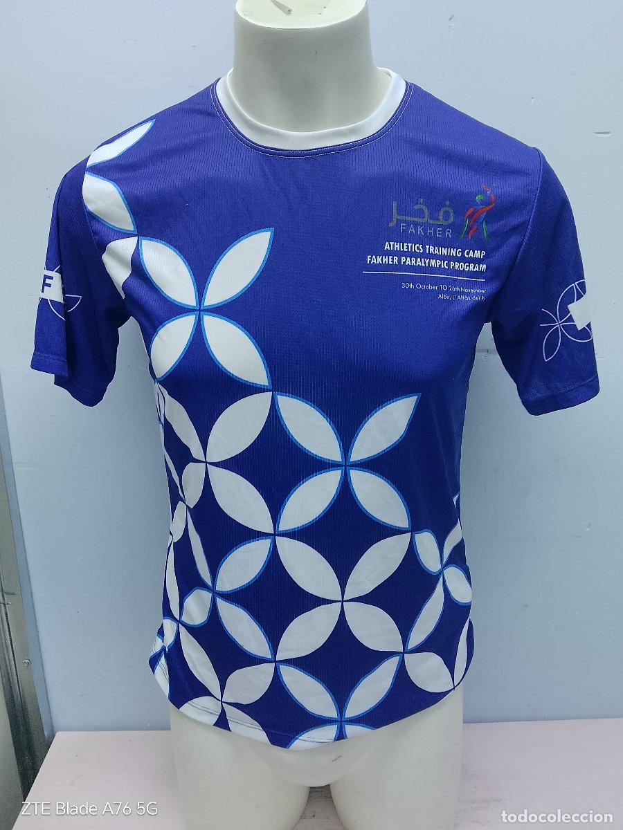 Coleccionismo deportivo: Programa Paral&iacute;mpico Fakher Olimpic Games Paralympic shirt camiseta S 53cts