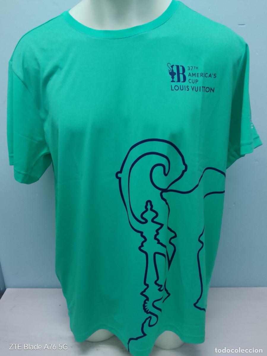 Coleccionismo deportivo: Louis Vuitton 37 America's Cup Barcelona camiseta shirt watersports regata vela shirt XXL 70cts