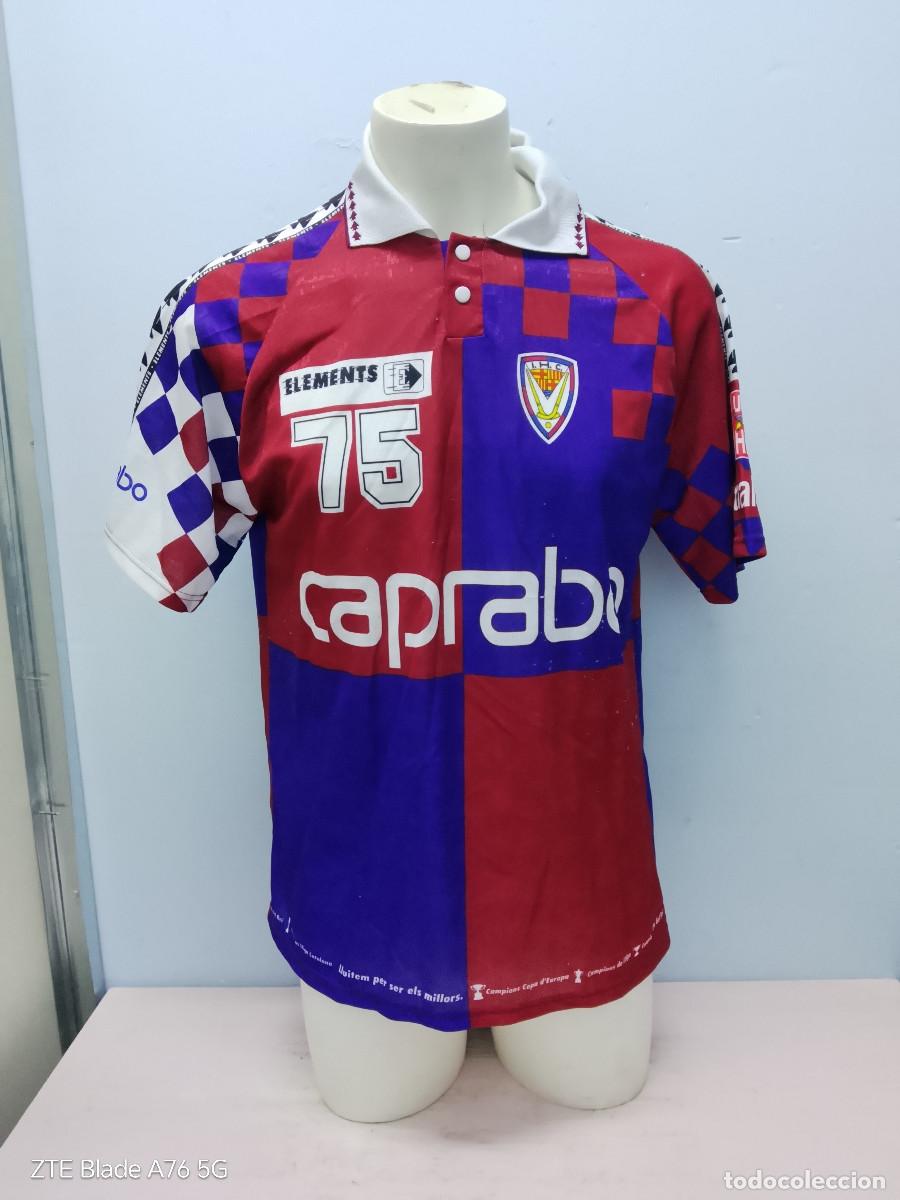 Coleccionismo deportivo: Isidre Botet Caprabo Igualada Vintage legend camiseta shirt catalunya hockey linea patines M 58cts